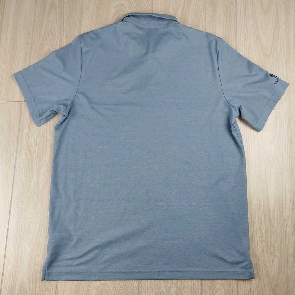 Travis Mathew Polo Shirt Mens XL Blue Golf Sunset Logo The Intentional Preppy - Picture 3 of 8